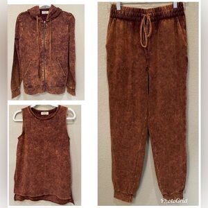 Zenana 3-Piece Athletic Set – Women’s Small NWOT